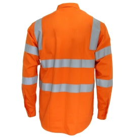 HiVis L/W CSR R/Tape VIC Rail Shirt- LS