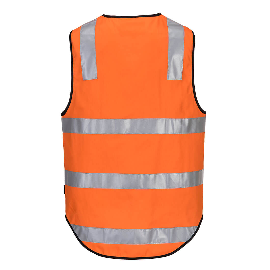 Hi-Vis Cotton Zipped Vest