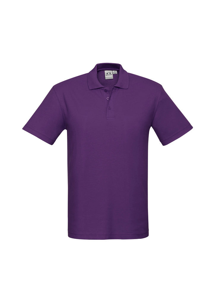 Mens Crew Short Sleeve Polo